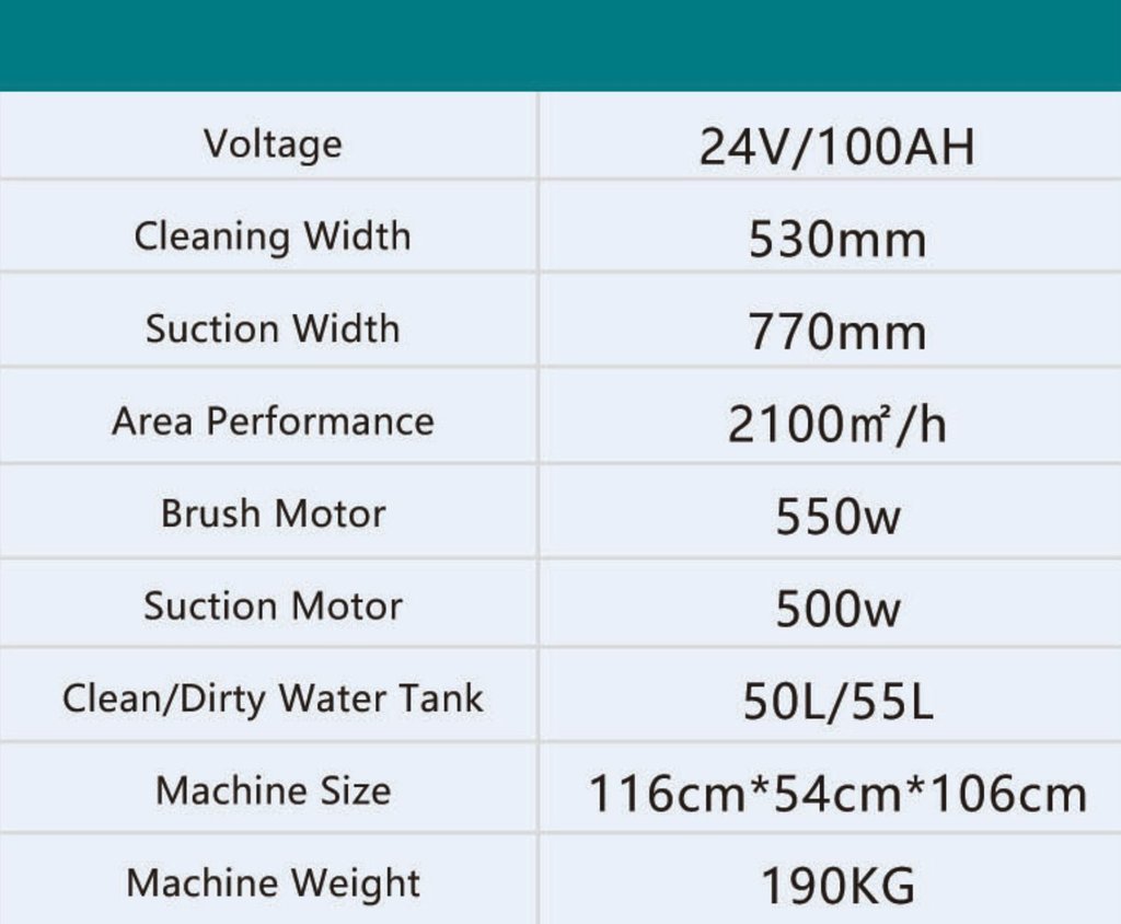 TECHNICAL SPECIFICATIONS BA530BT