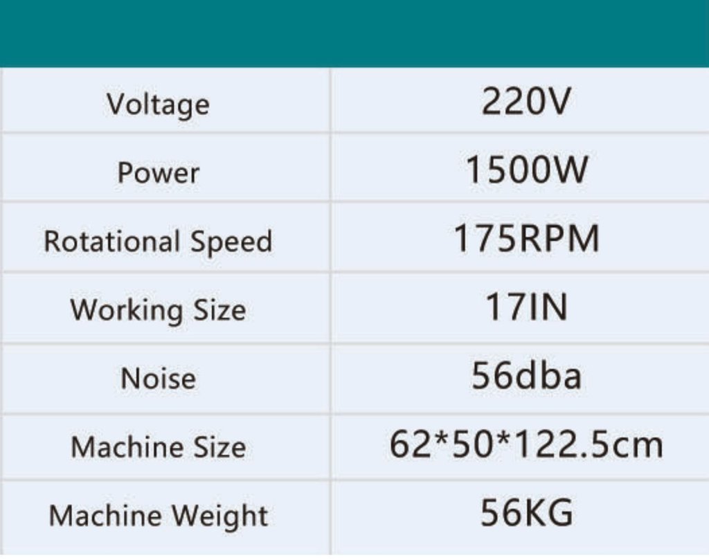 AS-1500 Technical Specifications